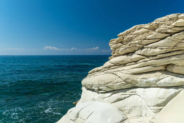 Increíble Vista Mar Con Playa Rocosa — Foto de Stock