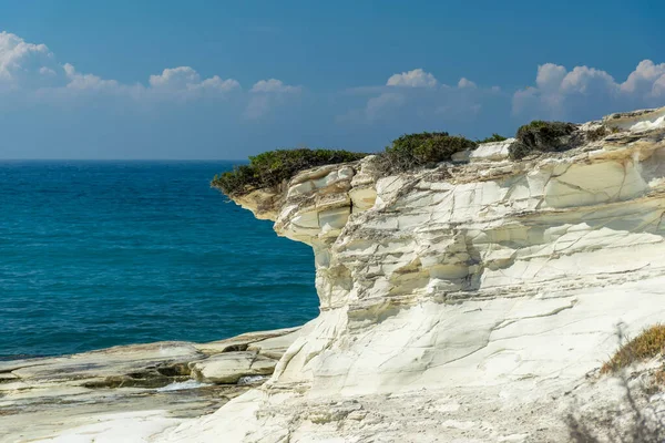 Increíble Vista Mar Con Playa Rocosa — Foto de Stock