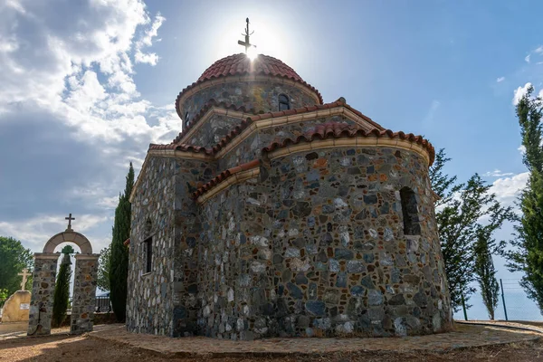 Ancient Greek Orthodox Church City Crete — Stock Photo, Image