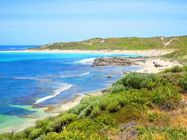 Vista Surfers Point Margaret River Australia Occidental —  Fotos de Stock