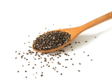 tahta kaşık Chia tohum 