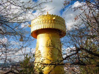 Dev Buda Tapınağı Dua Çarkı (Guishan tapınağı) 