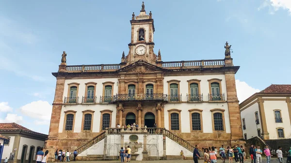 Marzo 2016 Ciudad Histórica Ouro Preto Minas Gerais Brasil Antigua — Foto de Stock