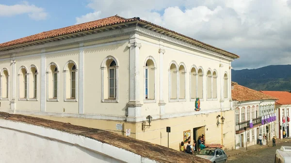 Marzo 2016 Ciudad Histórica Ouro Preto Minas Gerais Brasil Mansiones — Foto de Stock