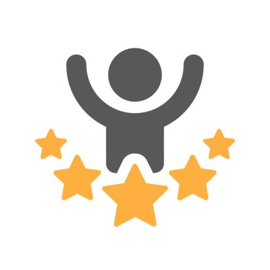 Müşteri sadakati, satır tasarımı simgesi, simge, vektör.