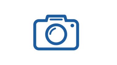 Blue camera moving, video