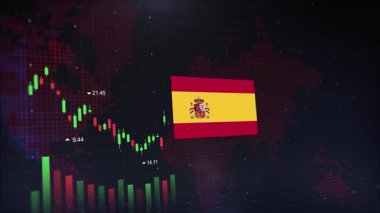 İspanya Borsanın Canlandırılmış Soyut BilgisiComment