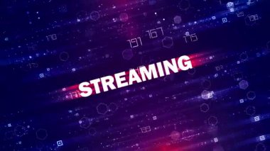 Streaming tech background New Style