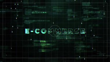 E-ticaret Arızası HUD Uydu Biçimli Hologram Video