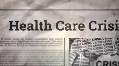Dijital Gazetede Sağlık Krizi Başlığı