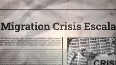 Göç Krizi Sayısal Gazetede Başlığı Artırıyor