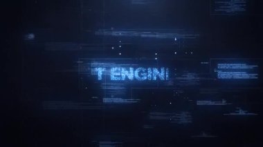 Dinamik Teknoloji Arkaplanı Mühendislik Sözcüğü