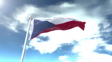 Küba Bayrak Döngüsü 4K