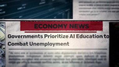 Hükümetler, Yapay Zeka Eğitimini Dijital Gazetede İşsizlikle Mücadele Başlığına Bağlıyor