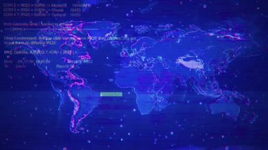 Arkaplan ekranının mavi rengine girildiğinde uyarı