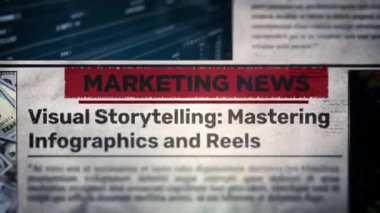 Görsel Hikaye Anlatımı Ustalaşma Bilgileri ve Makara Başlığı Gazetede