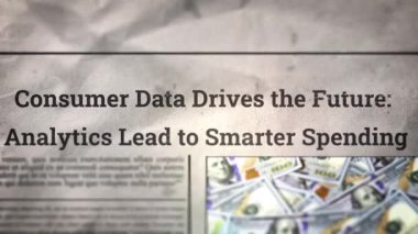 Tüketici Verileri Geleceği Analiz Ediyor Yeni gazete başlıkları harcamak için Akıllıca Bir Öncü