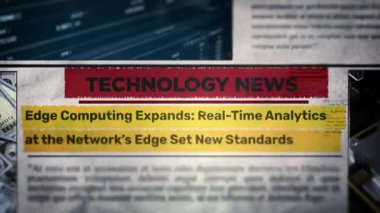 Edge Computing Networks Edge 'de Gerçek Zamanlı Analizleri Genişletir Yeni Standartlar Yeni gazete başlığı başlıklarını belirler
