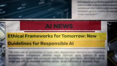 Yarının Ahlaki Çerçevesi Sorumluluk Sahibi Yapay Zeka 'ya Yeni Gazete Başlıkları