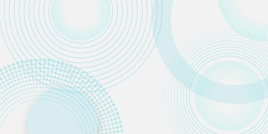 Kırmızı halkalı soyut beyaz arkaplan. Spiral ses dalgası ritmi ve dinamik soyut arkaplan noktaları. Geometrik web sitesi iniş sayfası veya afiş şablonu modern biçim vektör çizimi