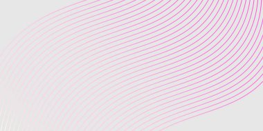Pembe soyut arka plan. Çizgilerle soyut arkaplan. Pembe geometrik şekil. Dinamik şekiller, minimalist tarzda basit simetrik çizgilerin A vektörüyle oluşturulur. Basit dalga arkaplanı.