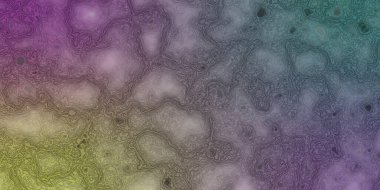 Aquarelle 'in gök mavisi rengini boyadığı soyut suluboya arkaplan desenli kağıt. Klasik kart, retro şablon için yaratıcı mavi, mor ve pembe tonlu suluboya arkaplan