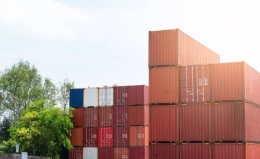 Konteyner nakliye lojistik ithalat ihracat iş ve sanayi için .