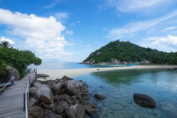 Bellissima Isola Nangyuan Thailandia Vacanze Estive — Foto Stock