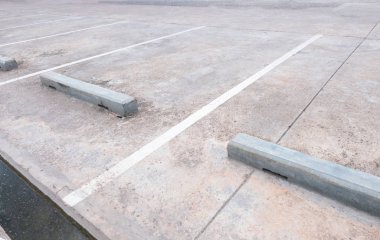 boş alan otomobil, Açık Otopark .