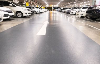boş alan otomobil, Açık Otopark .