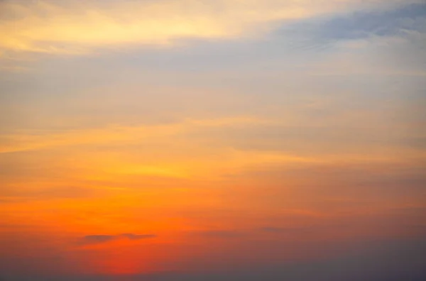Barevné Nebe Soumraku Oblohy Západu Slunce Cloudsfor Pozadím — Stock fotografie