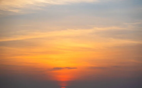 Cielo Colorido Crepúsculo Cielo Después Puesta Del Sol Con Nublaspara —  Fotos de Stock