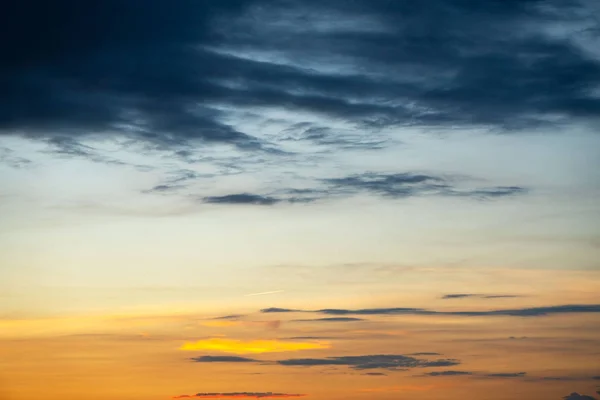 Colorful Sky Twilight Sky Sunset Cloudsfor Background — Stock Photo, Image