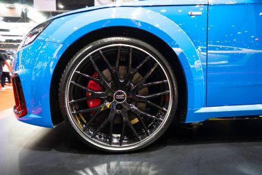 Bangkok, Tayland-Nisan 06, 2019: Audi Zone, gösterdi 40 TH Bangkok Uluslararası motor show 'da 2019 Nisan 'da 06, 2019 Bangkok, Tayland.