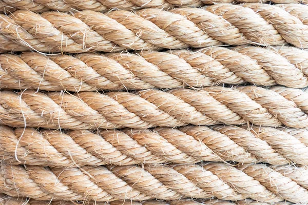 arka plan için closeup kahverengi güçlü deniz ipi .