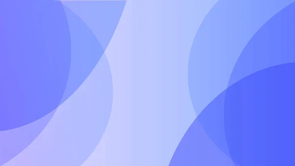 Gradyan ile Soyut Mavi Çakışan Çemberler