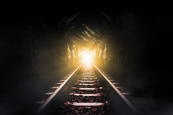 Gamla Tunneln Järnvägen — Stockfoto