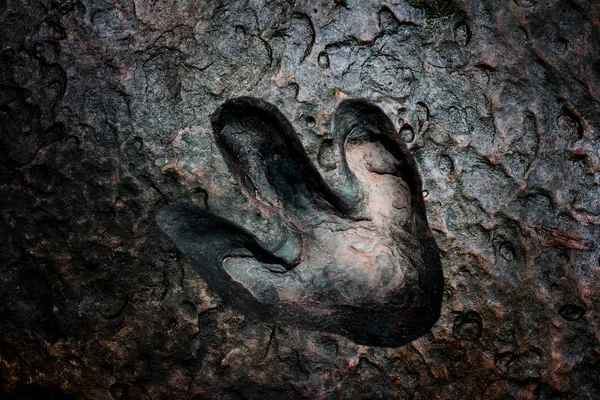 Gerçek dinozor ayak izi, Tayland