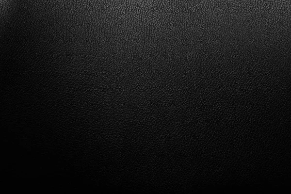 Luxuoso Fundo Textura Couro Preto — Fotografia de Stock