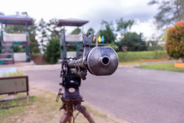 Khao Kho Sacrificial Monument Machine Gun Famous Landmark Khao Kho — Stock Photo, Image