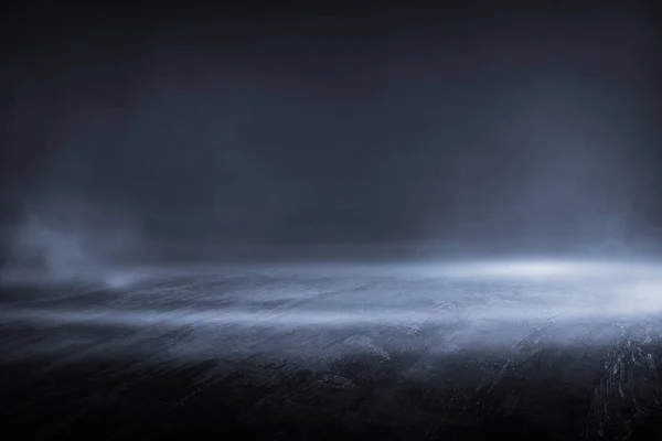 Креативный Размытый Асфальтовый Фон Высокой Скоростью Тумана — стоковое фото