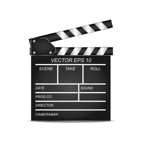 Hoge Kwaliteit Maken Van Een Film Klepel Board — Stockvector