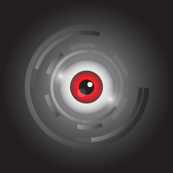 Вектор Абстрактного Значка Очей — стоковий вектор