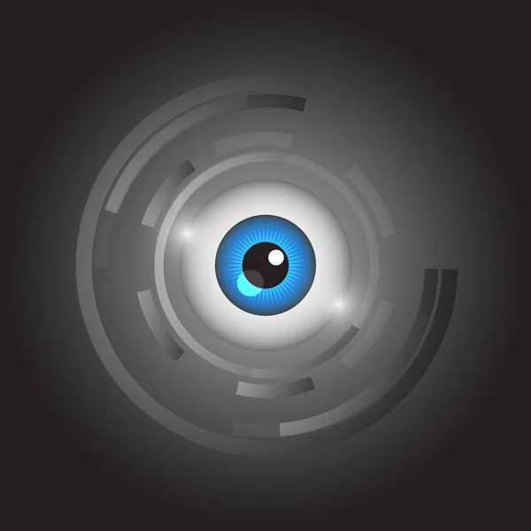 Abstract Eye Icon Vector — Stock Vector