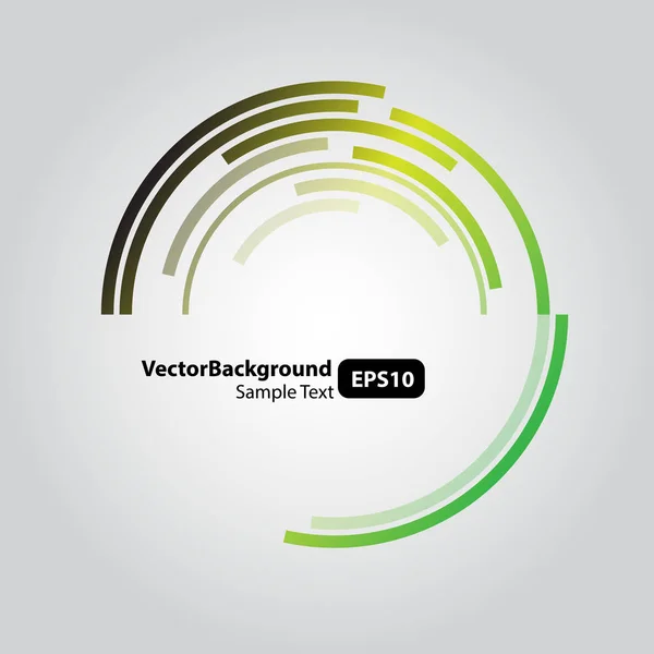 Abstraktní Technologie Kruhy Vektorové Pozadí — Stockový vektor