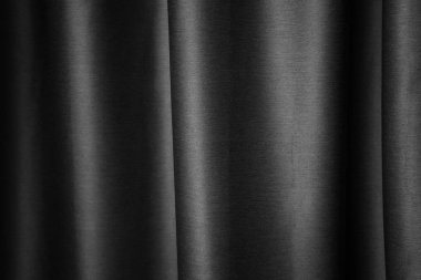 Siyah İpek Perdeler doku arka plan
