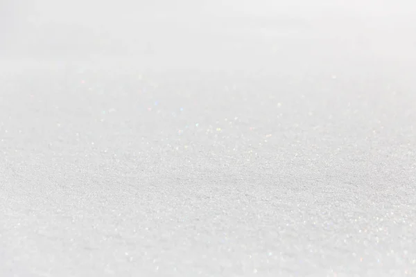 Texture Neve Con Prospettiva Sfondo Bianco Invernale — Foto Stock