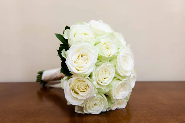 Прекрасный Букет Цветов Свадебной Церемонии — стоковое фото