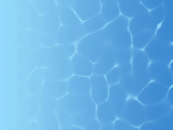 図では 青い水の表面 水の表面 — ストック写真