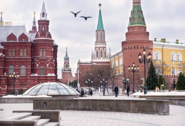 Moskova, Kızıl Meydan, Kremlin, Bina, tarihi Müzesi,